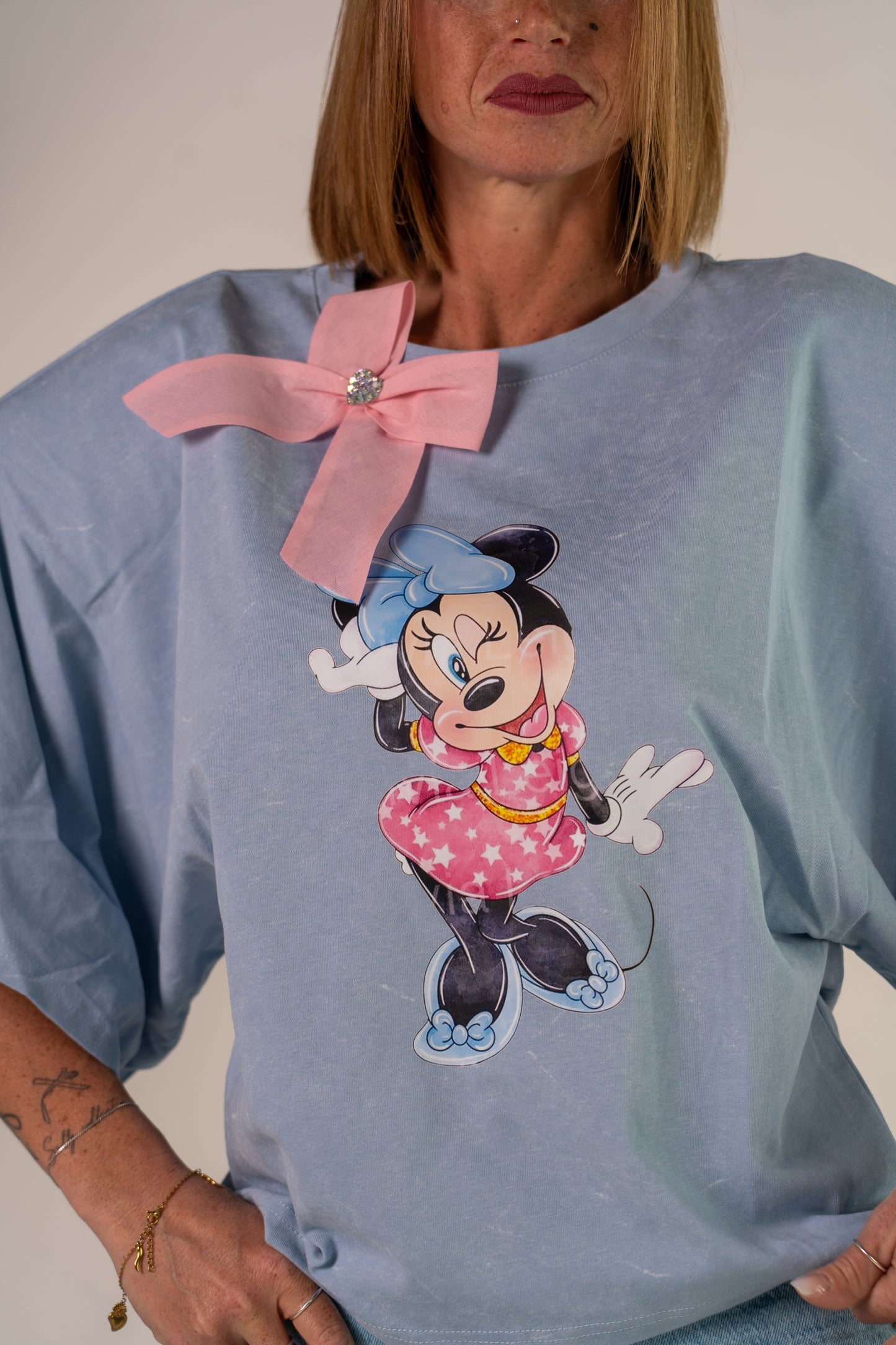 MAGLIA MEGA SPALLINE MINNIE!