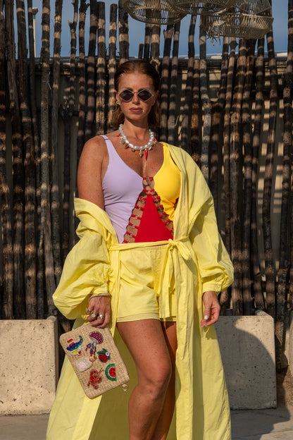COORDINATO KIMONO+PANTALONCINO