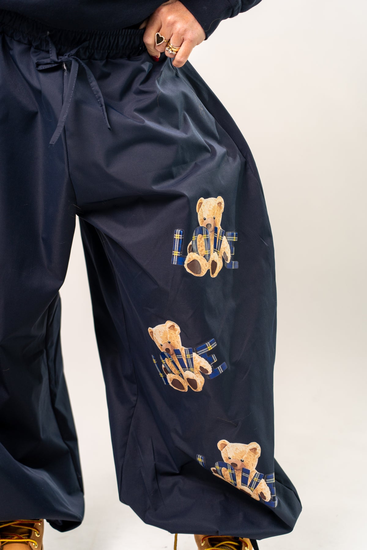PANTALACCIO NAVY TEDDY LOVE!