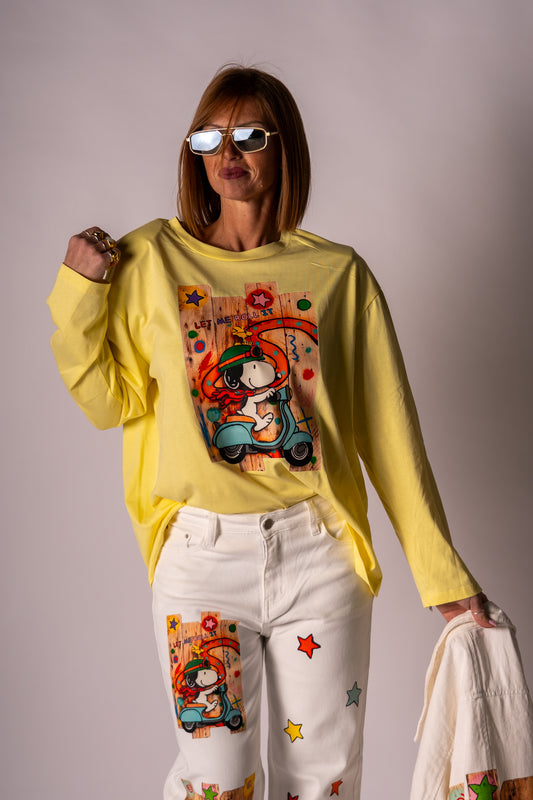 MAGLIA SNOOPY VOYAGE🧳