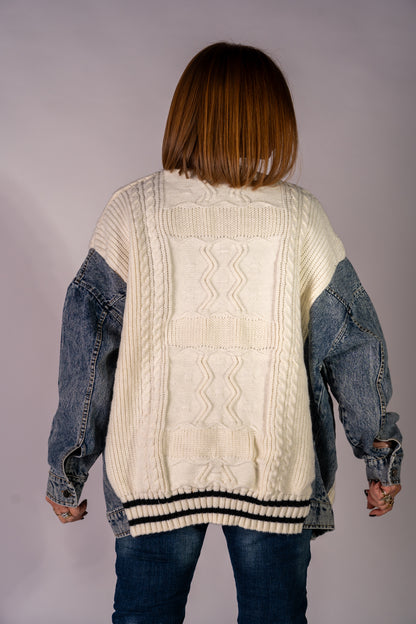 CARDIGAN WOOL DENIM!