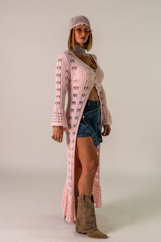 LONG DRESS PINK!