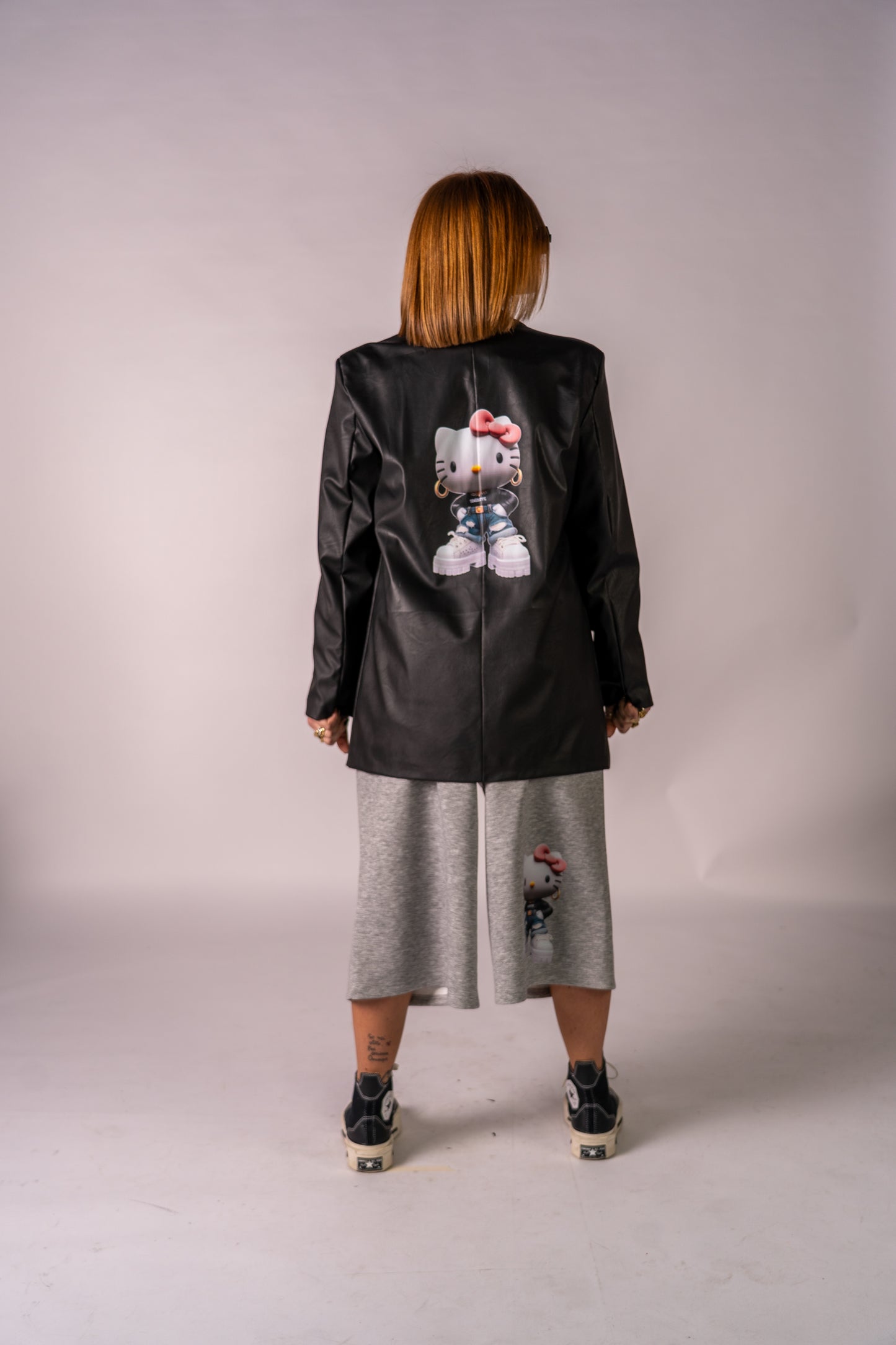 BLAZER BLACK KITTY FASHION!