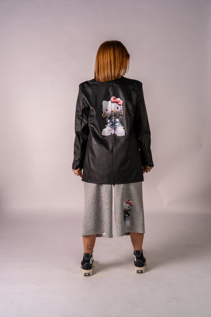 BLAZER BLACK KITTY FASHION!