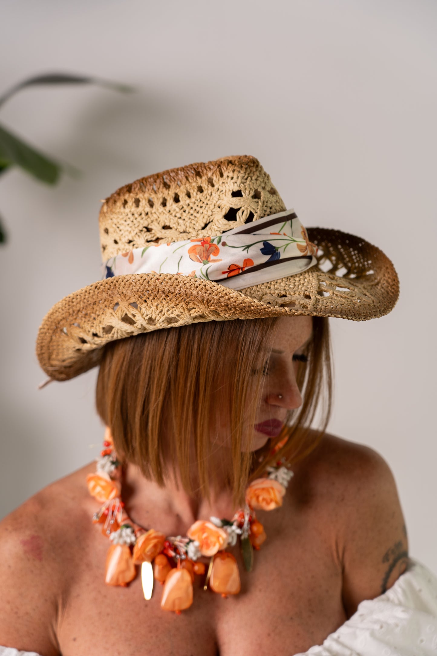CAPPELLO FOULARD FLOWER!