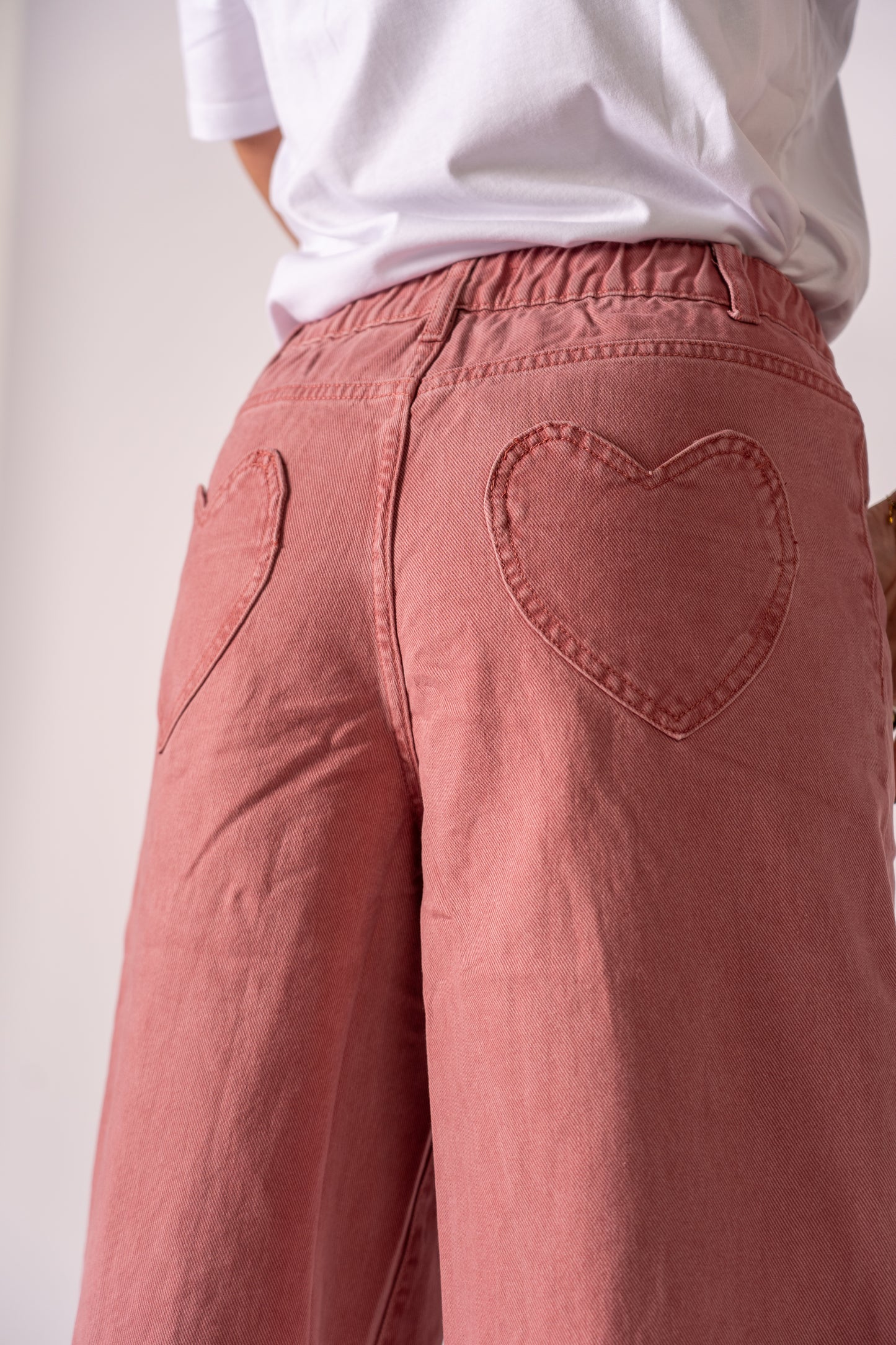 JEANS CUORI NELLE TASCHE🩷