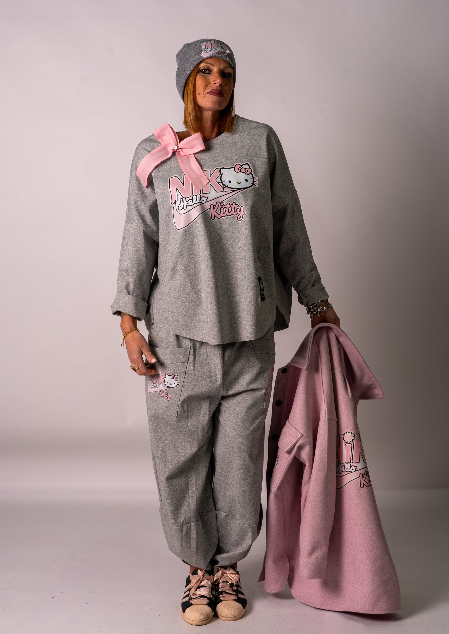COORDINATO KITTY N🎀KE!