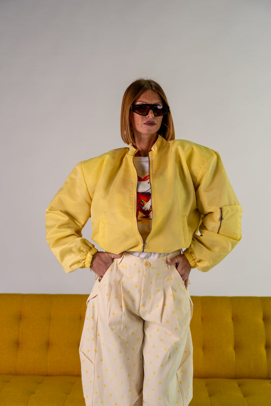 BOMBER MEGA SPALLINE YELLOW!