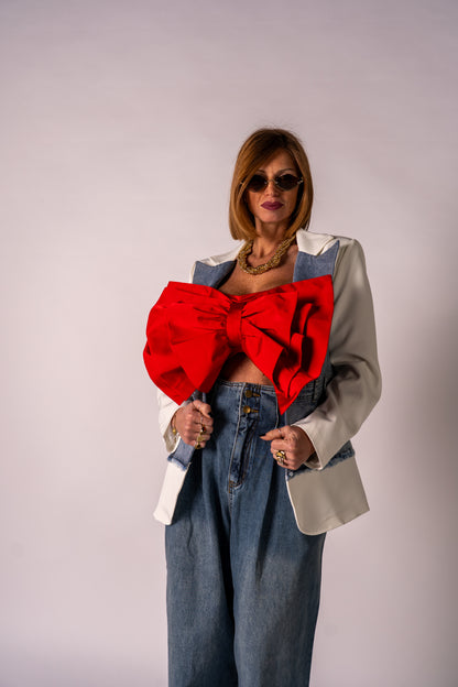 BLAZER DENIM A METÀ!