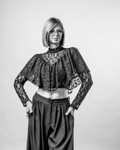 MAGLIA IN PIZZO FRÙ FRÙ