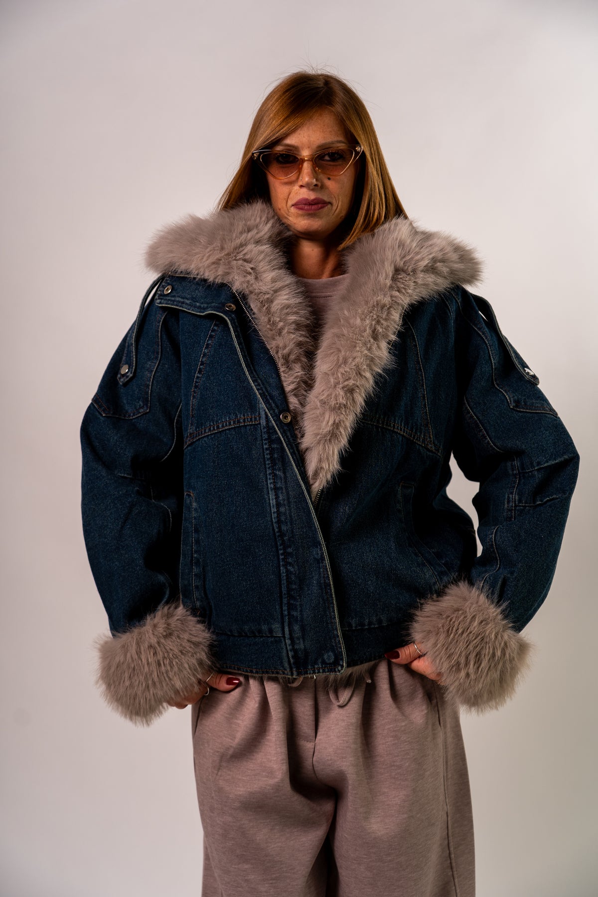 IL PARKA BOMBER DI JEANS!