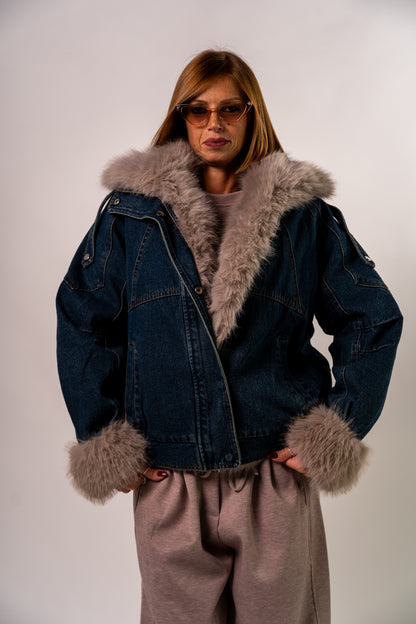 IL PARKA BOMBER DI JEANS!
