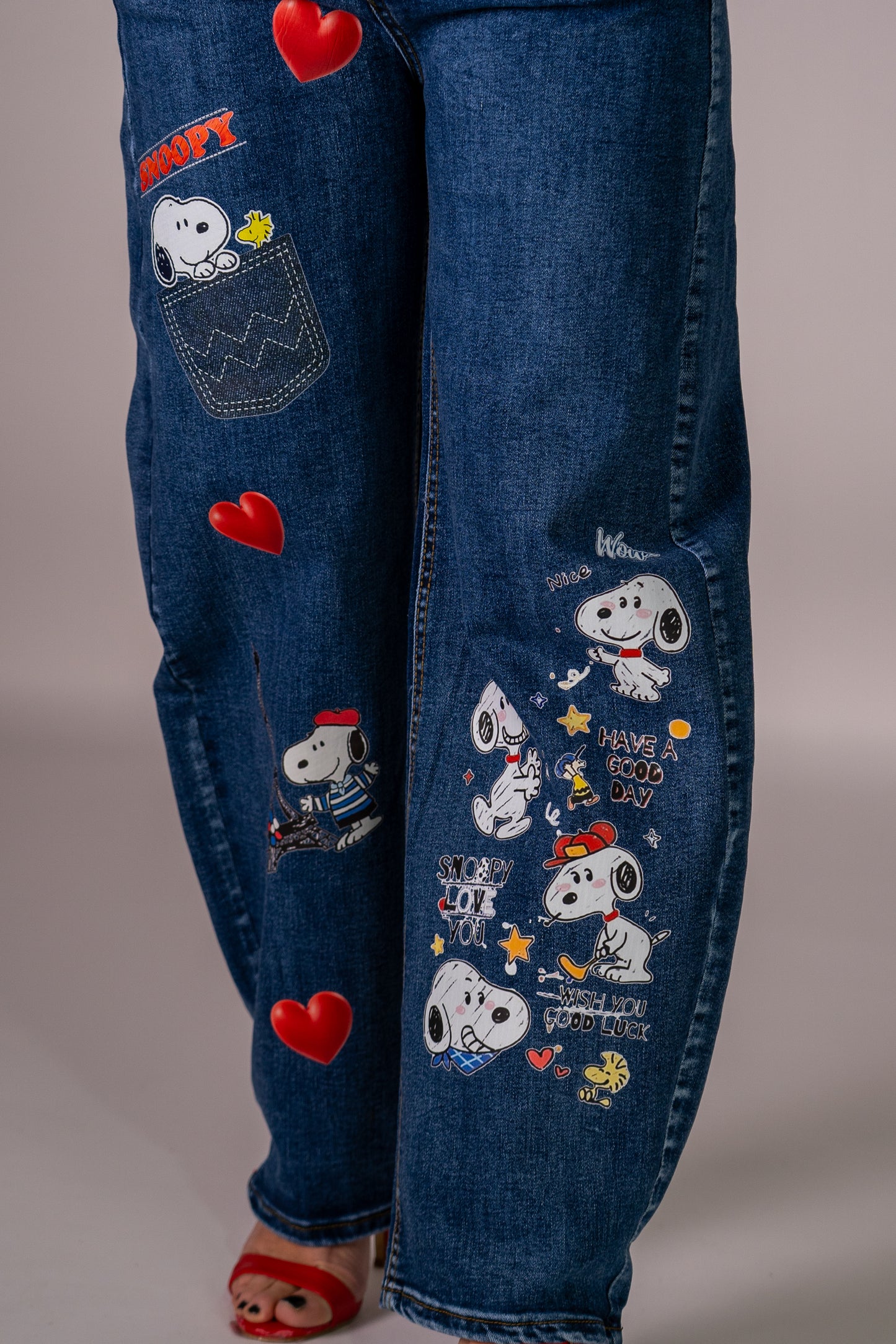 JEANS SUPER SNOOPY❣️