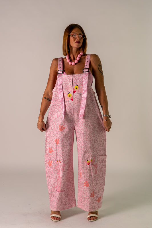 SALOPETTE SUPER PINK PANTHER!