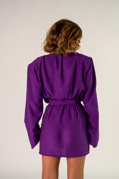 ABITO CAMICIA VIOLET