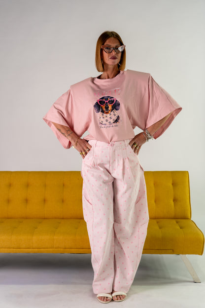 JEANS CUORICINI ROSA!