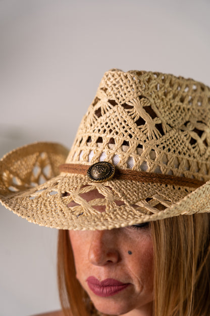 CAPPELLO COW GIRL MEDAGLINA!
