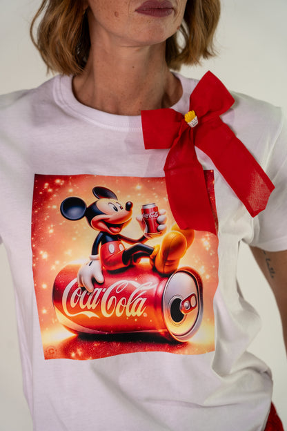 T-SHIRT MICKEY COCA!