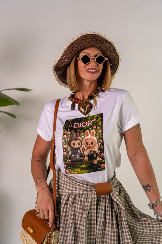 T-SHIRT LABUBU DIOR!