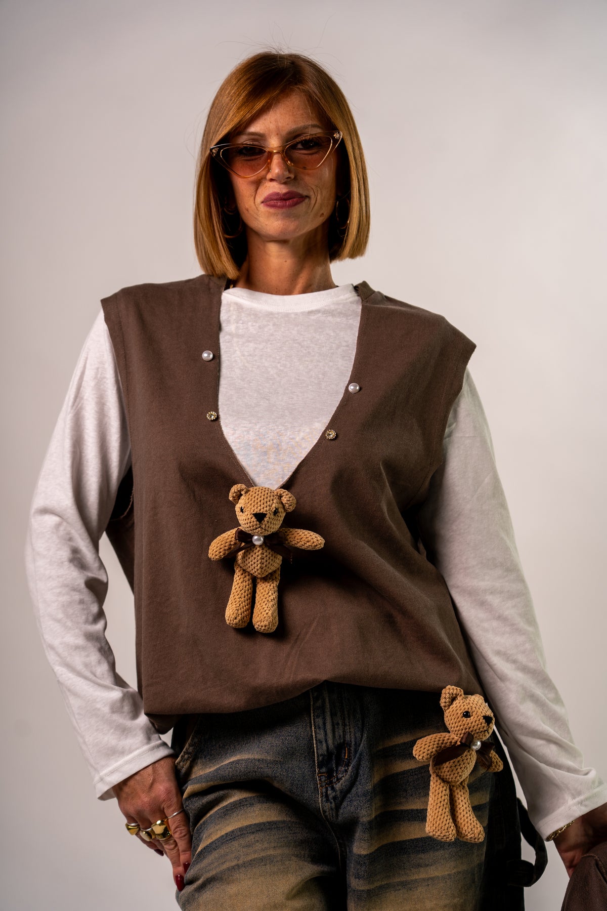 LA SHIRT CON GILET TEDDY🐻!