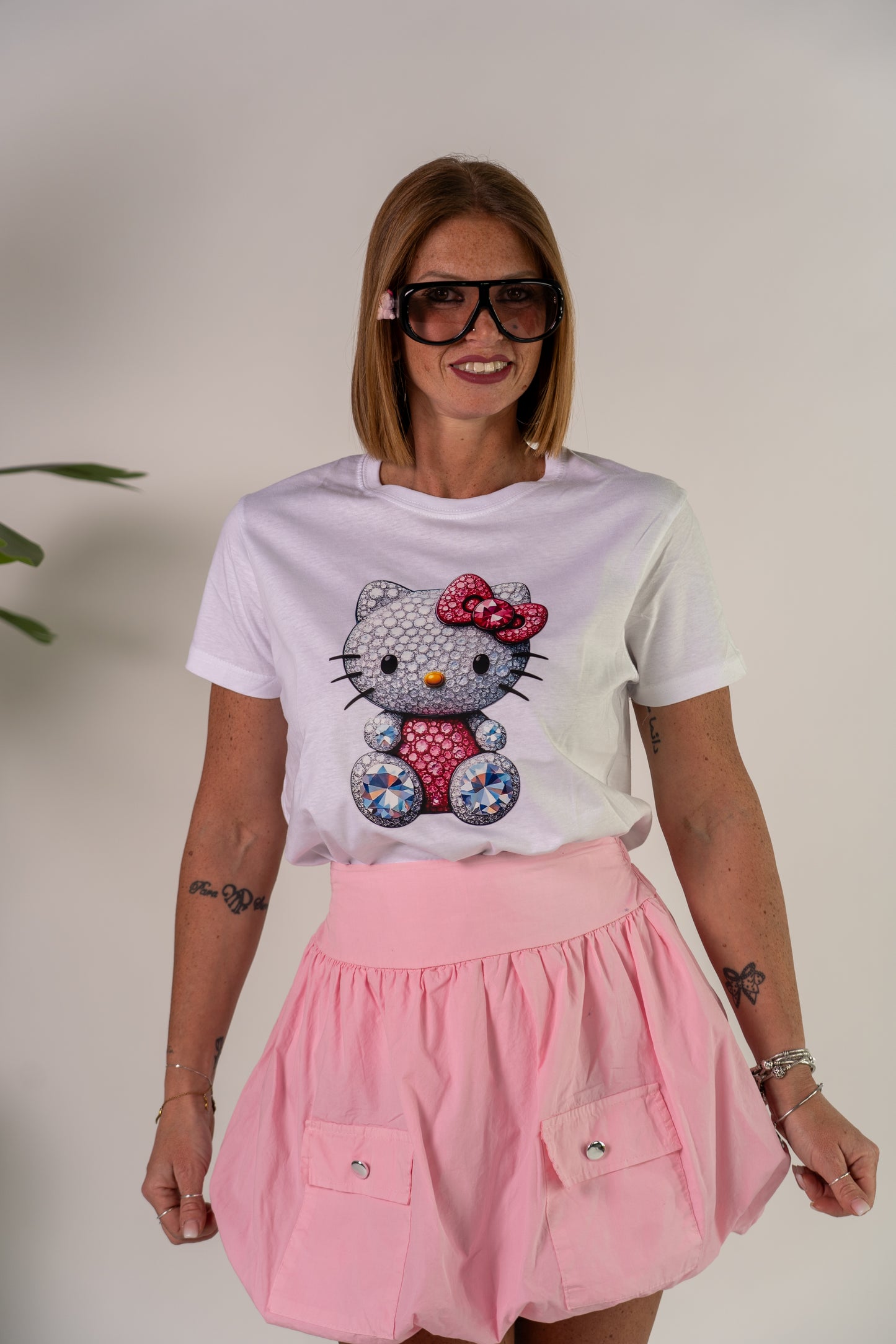 T-SHIRT KITTY SBRILLUCCICOSA💗