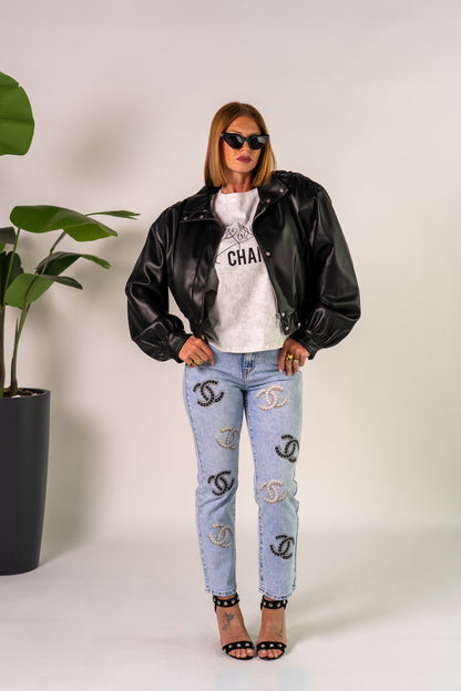 BOMBER BLACK CHIC!