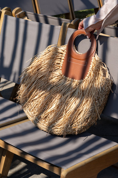 MEGA BORSA FRANGE LUREX