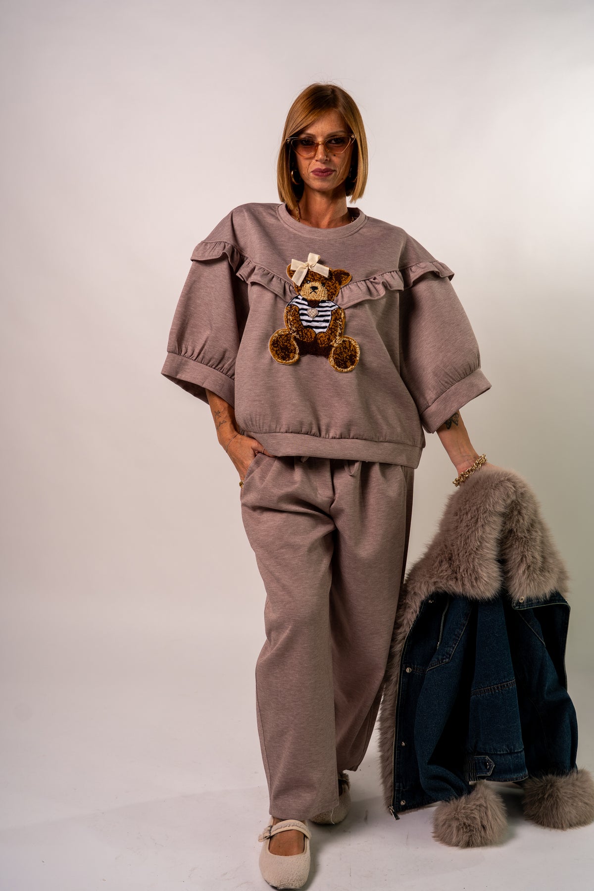 COORDINATO TEDDY ROUCHES 🐻!