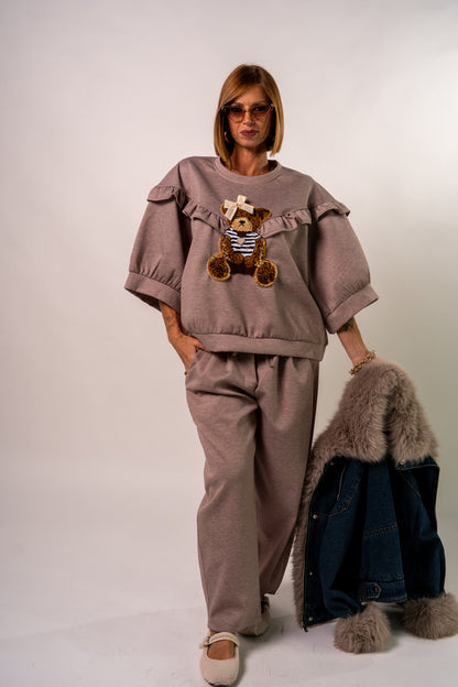 COORDINATO TEDDY ROUCHES 🐻!