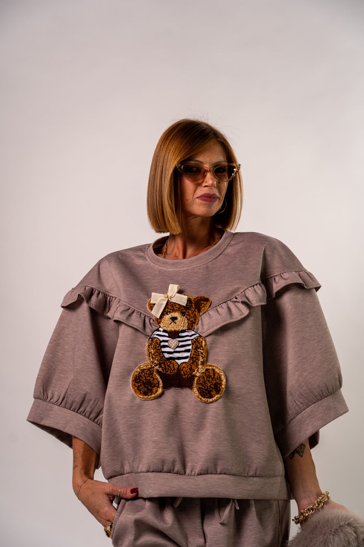 COORDINATO TEDDY ROUCHES 🐻!