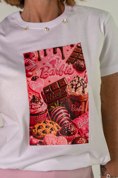 T-SHIRT BARBIE SWEET🍫🍩🍰🍩!