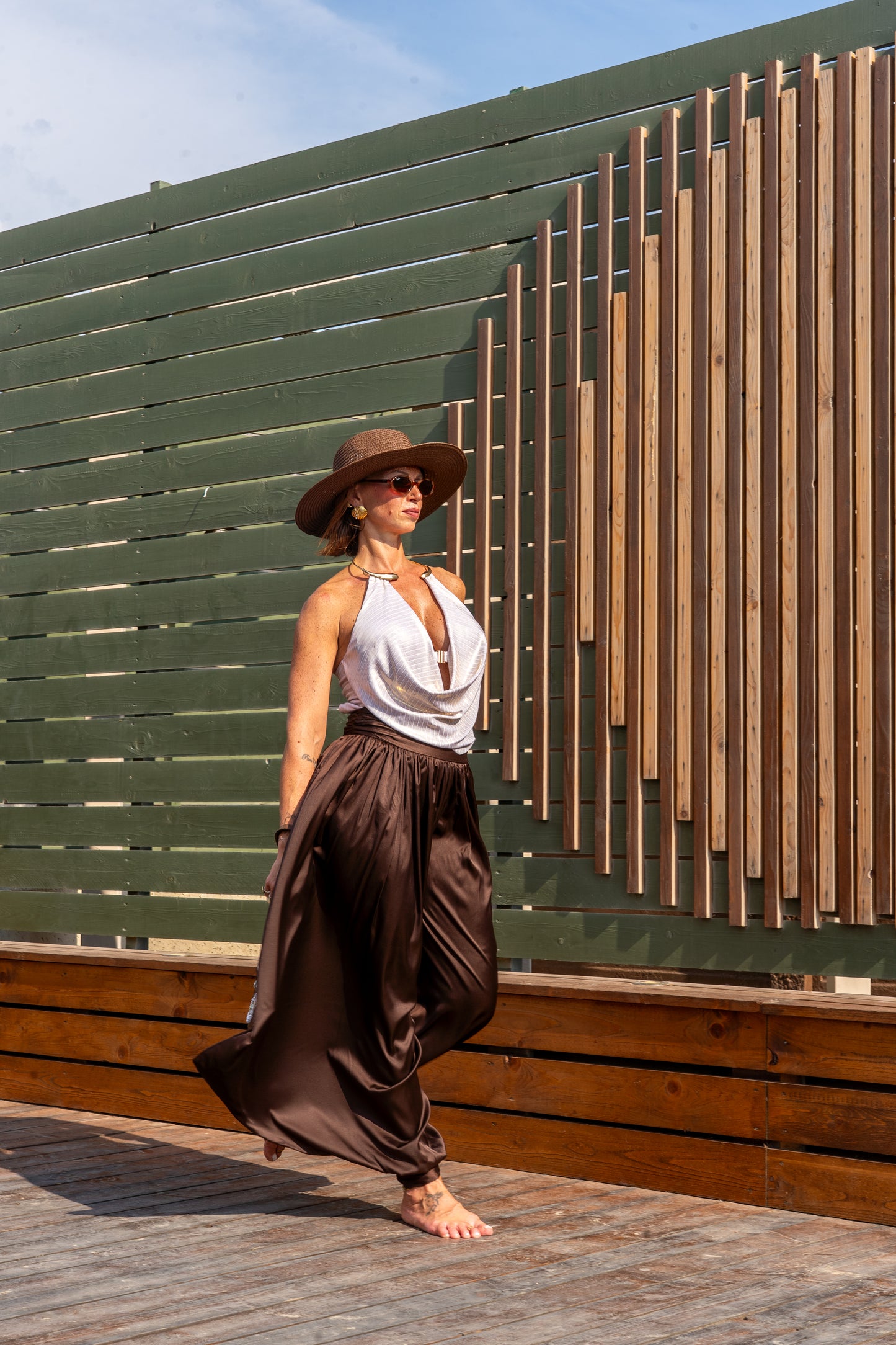 PANTALONI ALADINO BROWN!