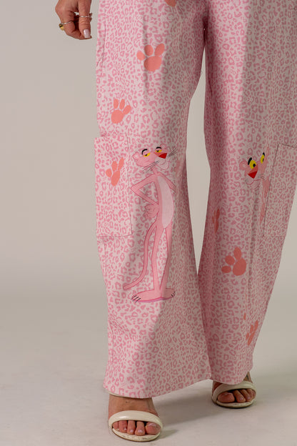 SALOPETTE SUPER PINK PANTHER!