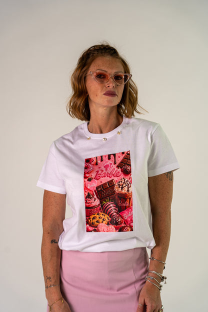 T-SHIRT BARBIE SWEET🍫🍩🍰🍩!