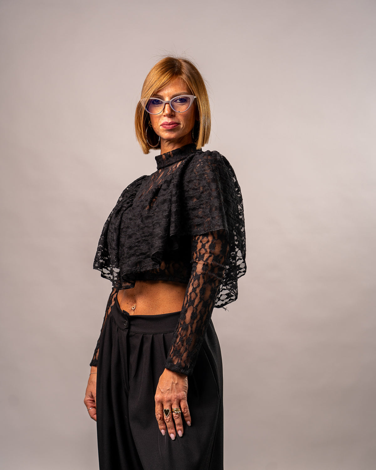 MAGLIA IN PIZZO FRÙ FRÙ