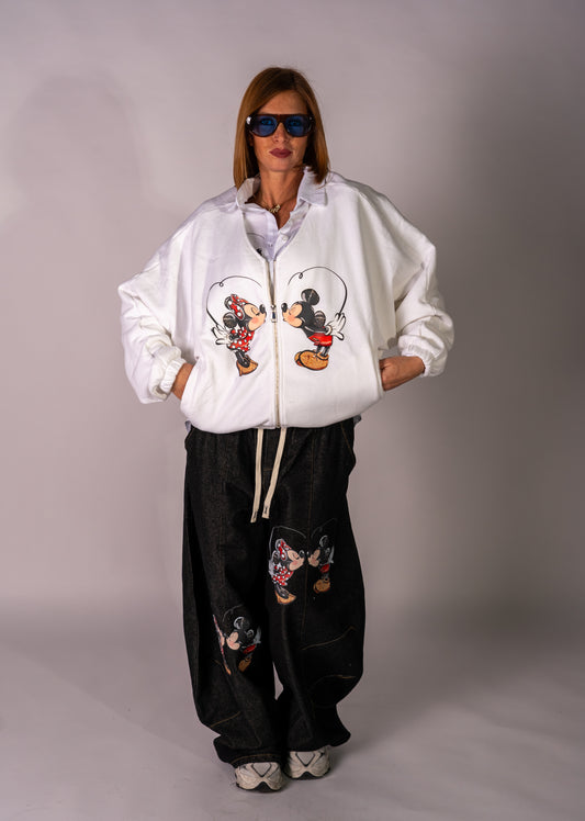 FELPA MINNIE & MICKEY LOVE❤️