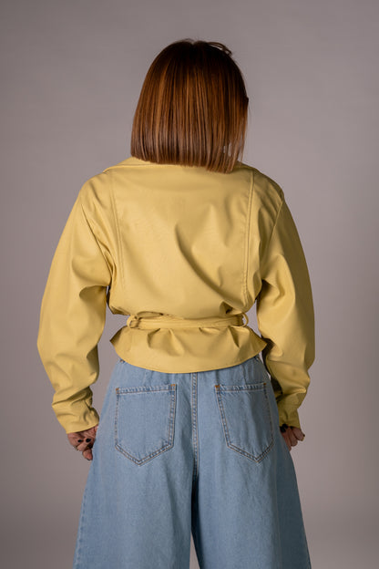 JACKET SOFT YELLOW!