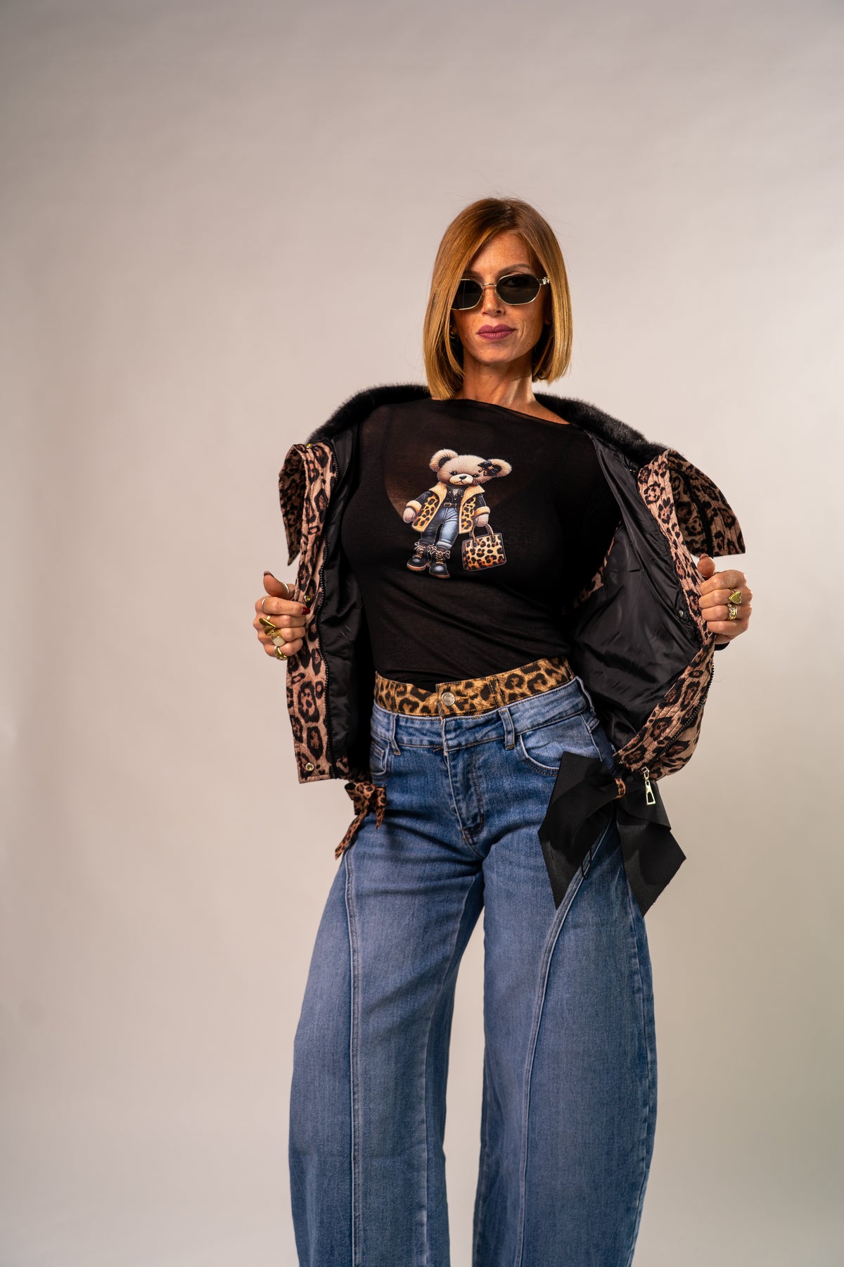SHIRT CACHEMIRE  "TEDDYBAG" 🖤🐻!