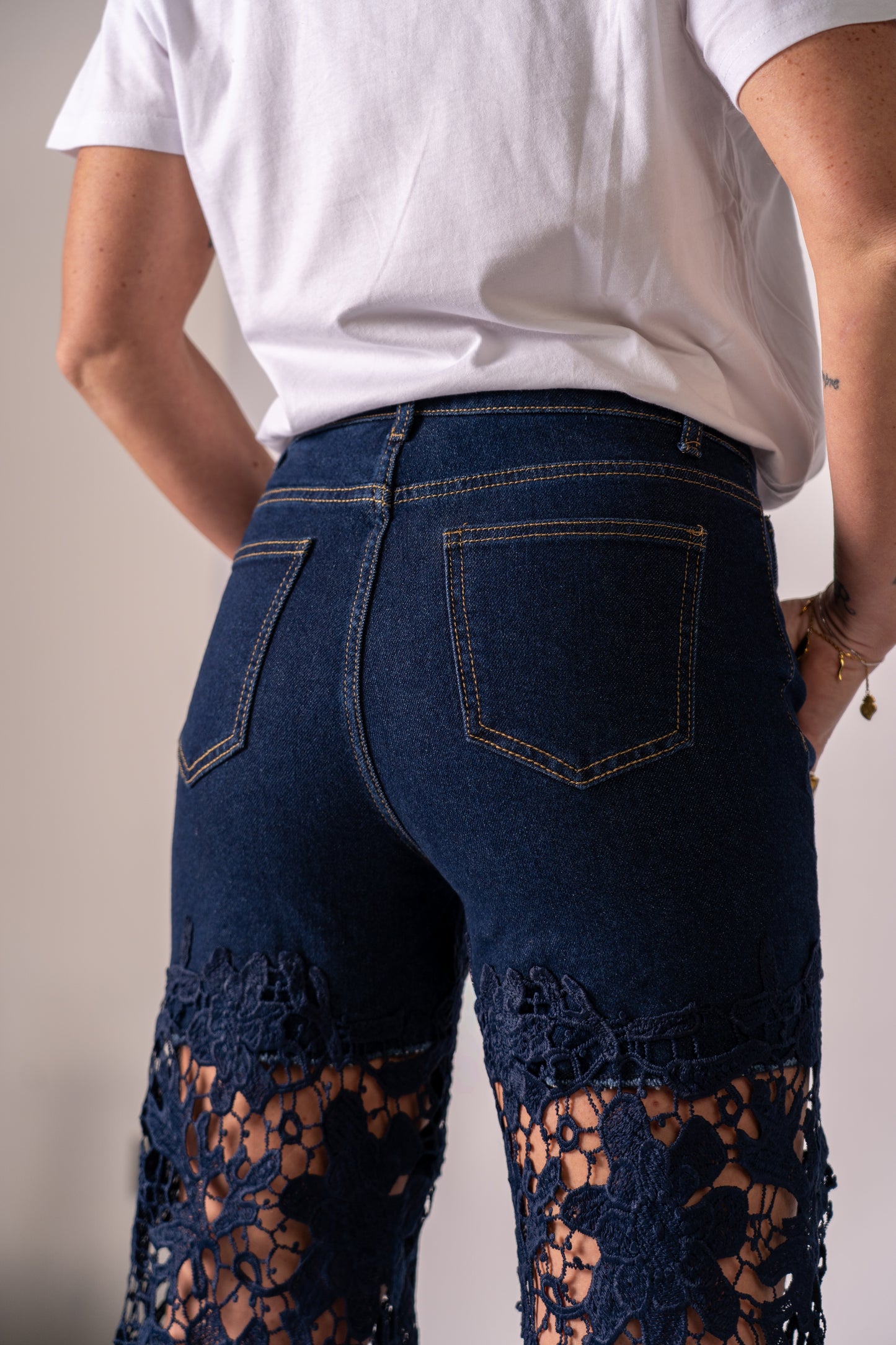 JEANS SUPER MERLETTO!