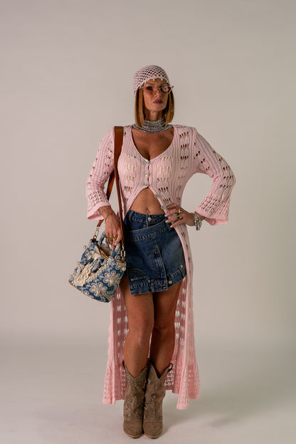 LONG DRESS PINK!