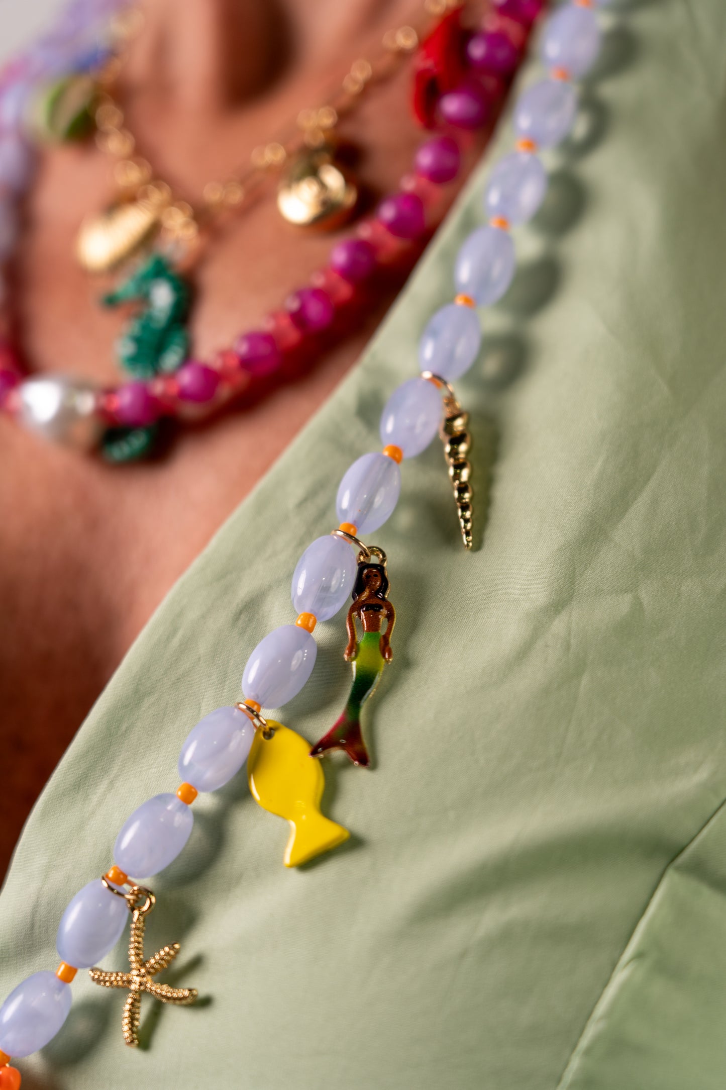 COLLANA 3 IN 1 🦞🦀🐬