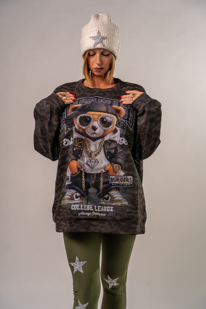 FELPONE ORSO HIPHOP SUPERSTRASS!