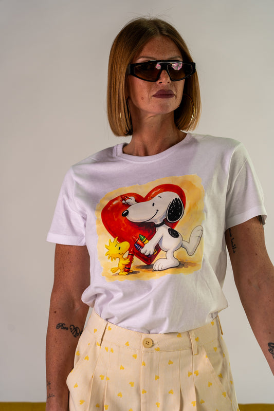 T-SHIRT SNOOPY ARTISTA!