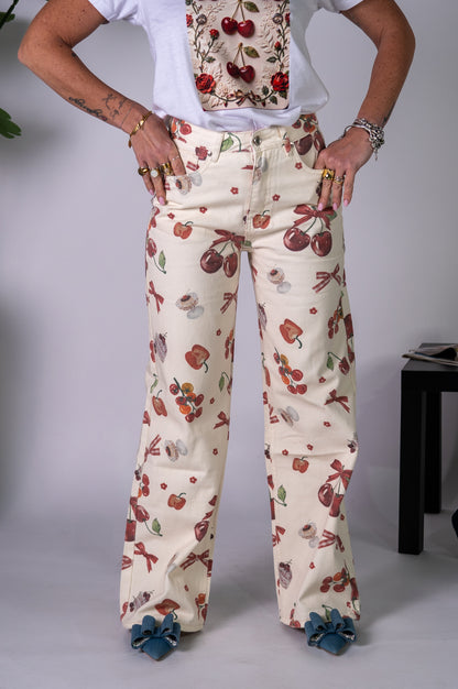 JEANS CHERRY 🍒 WOW!