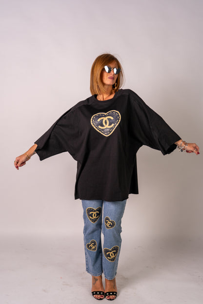 MAGLIA “HEART CHANEL”!