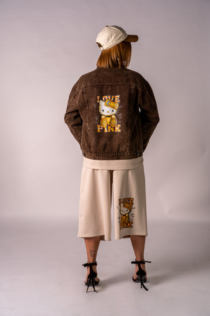 GIUBBINO BROWN KITTY🤎!