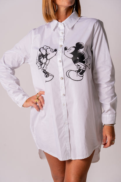 CAMICIONE “MINNIE & MICKEY KISS”