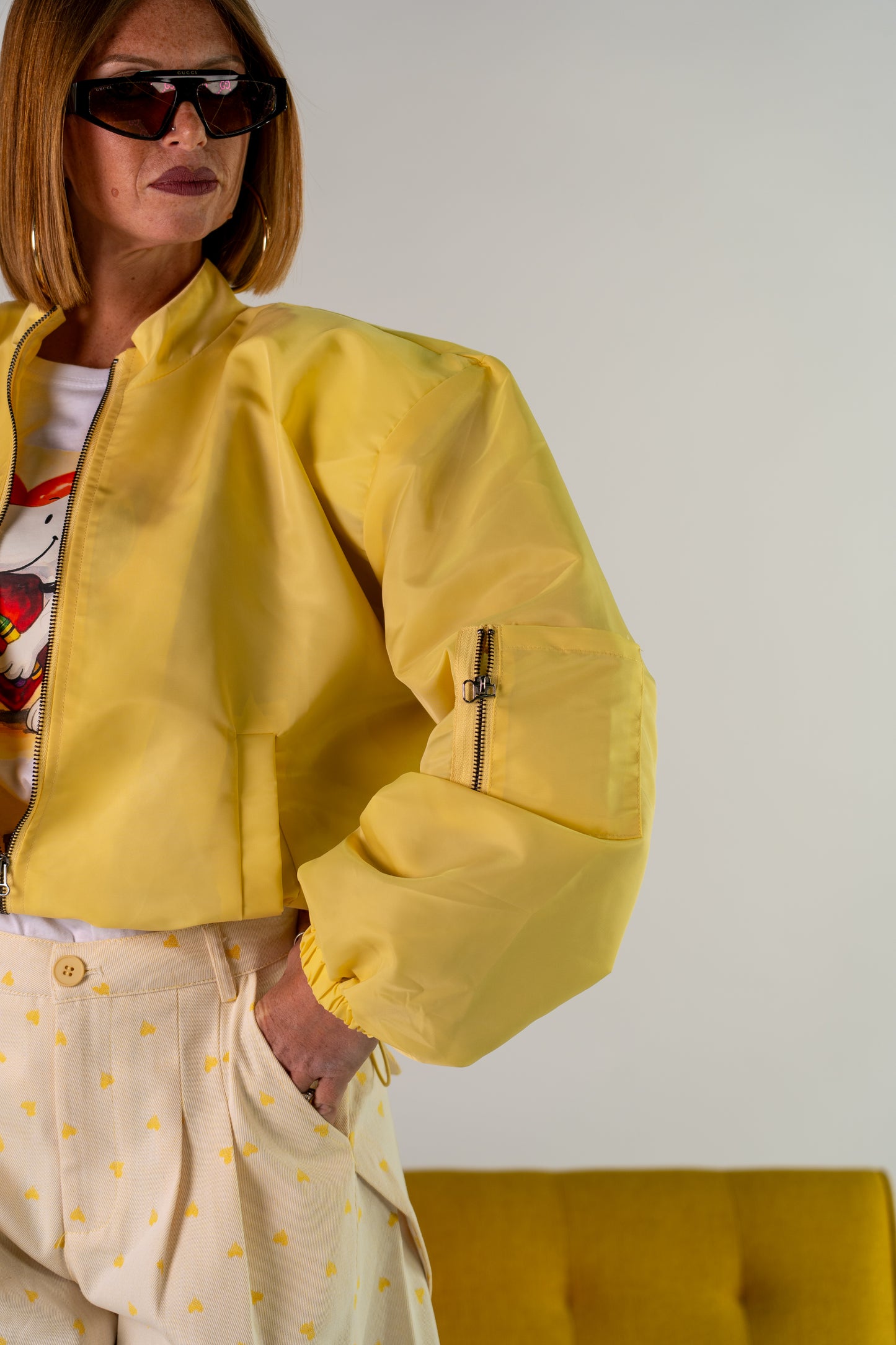 BOMBER MEGA SPALLINE YELLOW!