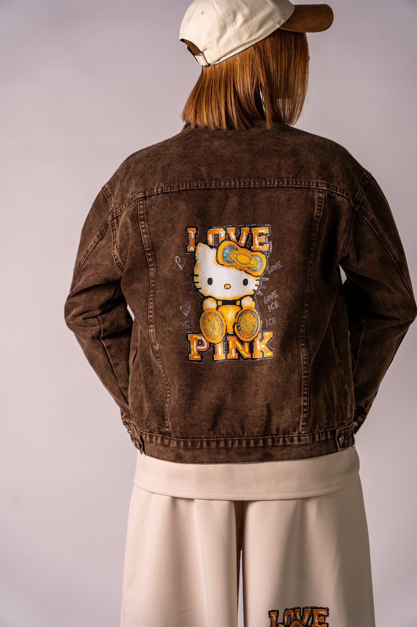 GIUBBINO BROWN KITTY🤎!