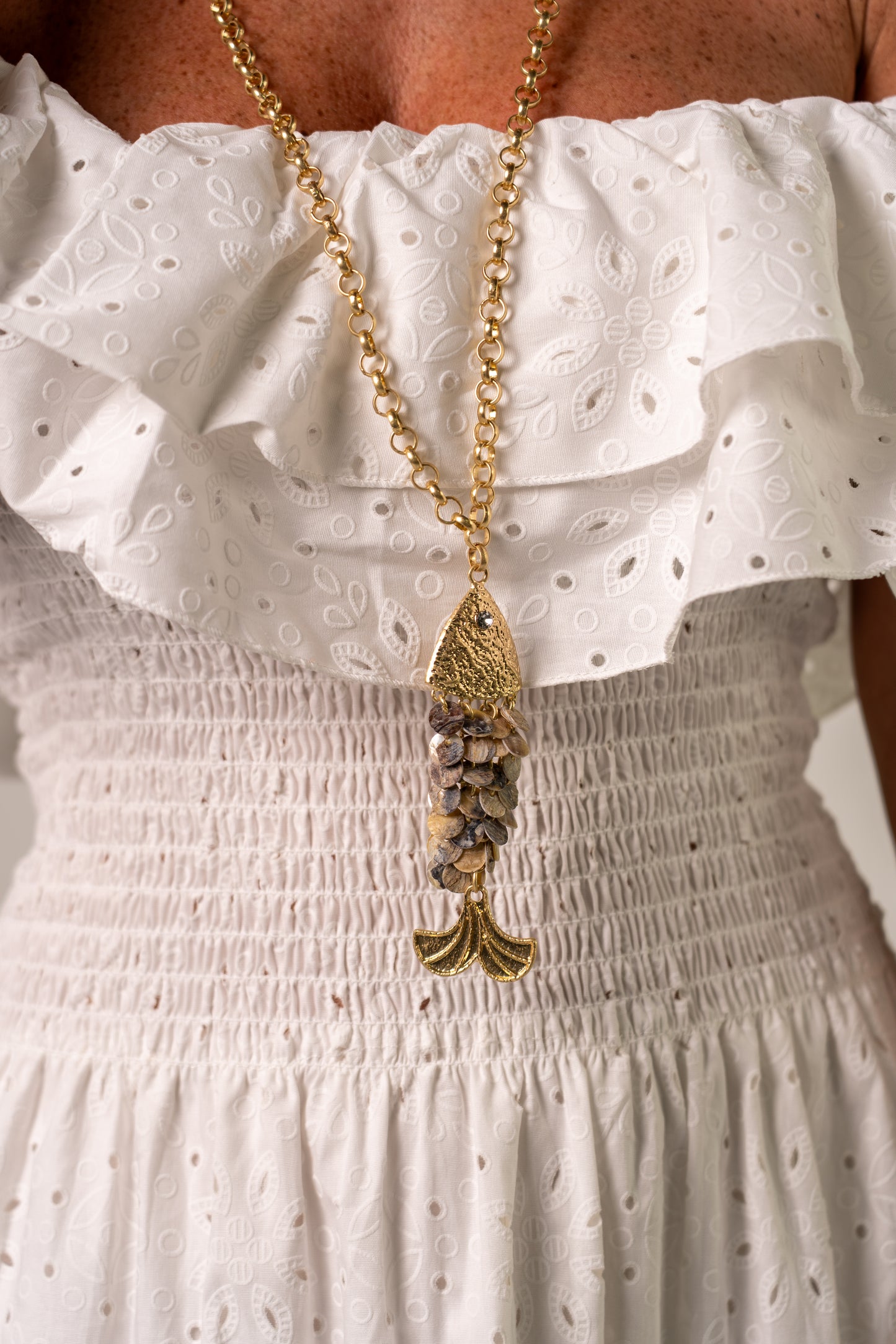 COLLANA FISH SQUAMETTE!